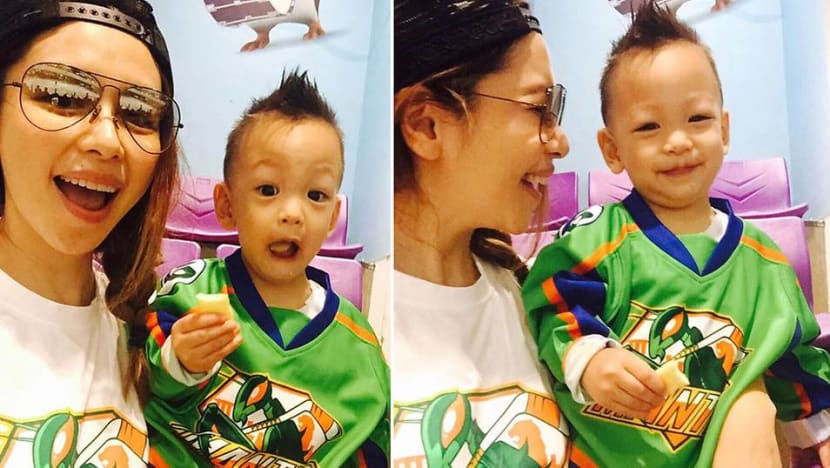 Vivian Hsu touched by son’s words