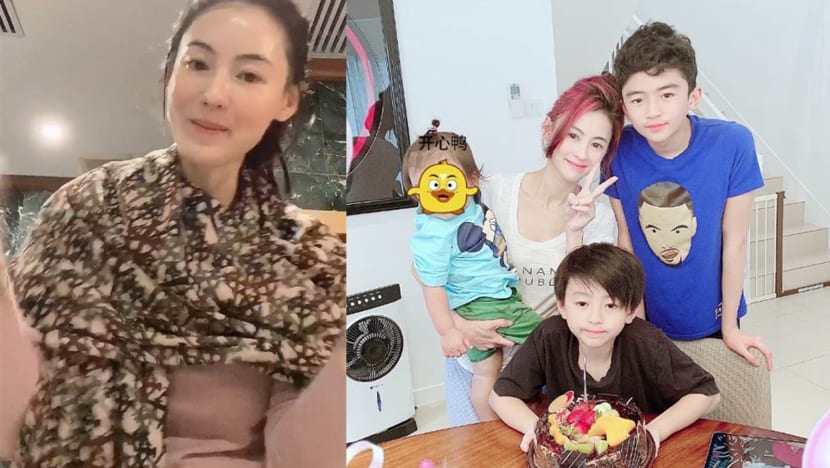 Cecilia Cheung, 40, Says She Has A Belly Not ’Cos She’s Pregnant But ’Cos She’s No Longer Young