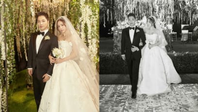 Taeyang & Min Hyo Rin’s Gorgeous Wedding In Photos