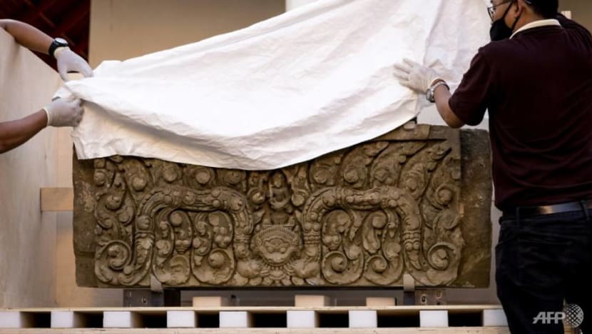 Thai museum unveils 1,000-year-old artefacts returned from US Thai museum unveils 1,000-year-old artefacts returned from US