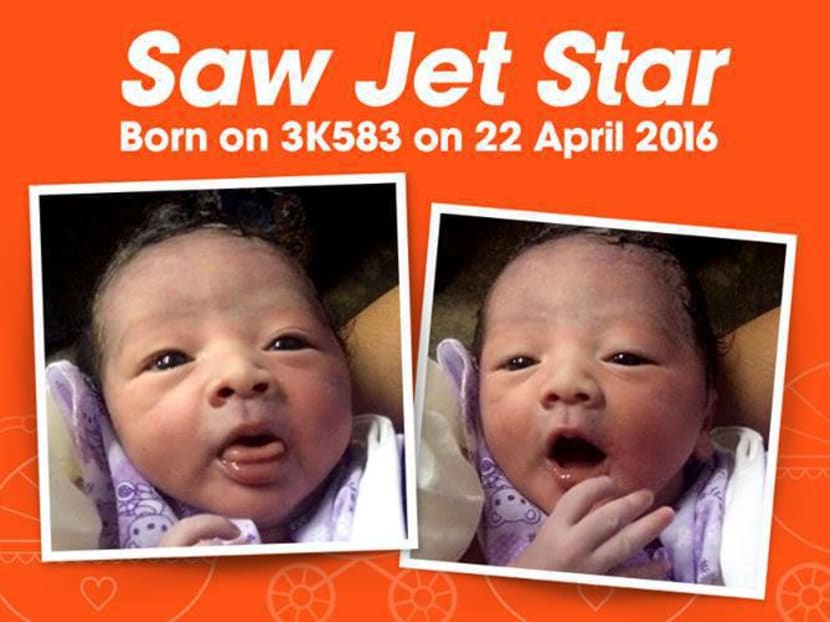 A post on Jetstar Asia's Facebook page on Tuesday (April 26).