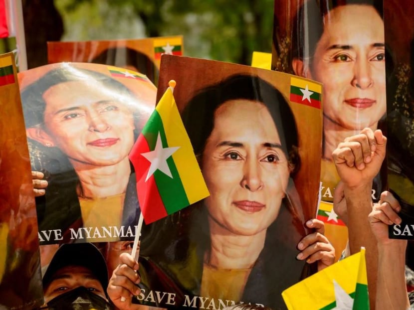 Ms Suu Kyi has been under house arrest since she and her elected government were deposed by the military in a February coup that sparked a mass uprising and a brutal crackdown on dissent.