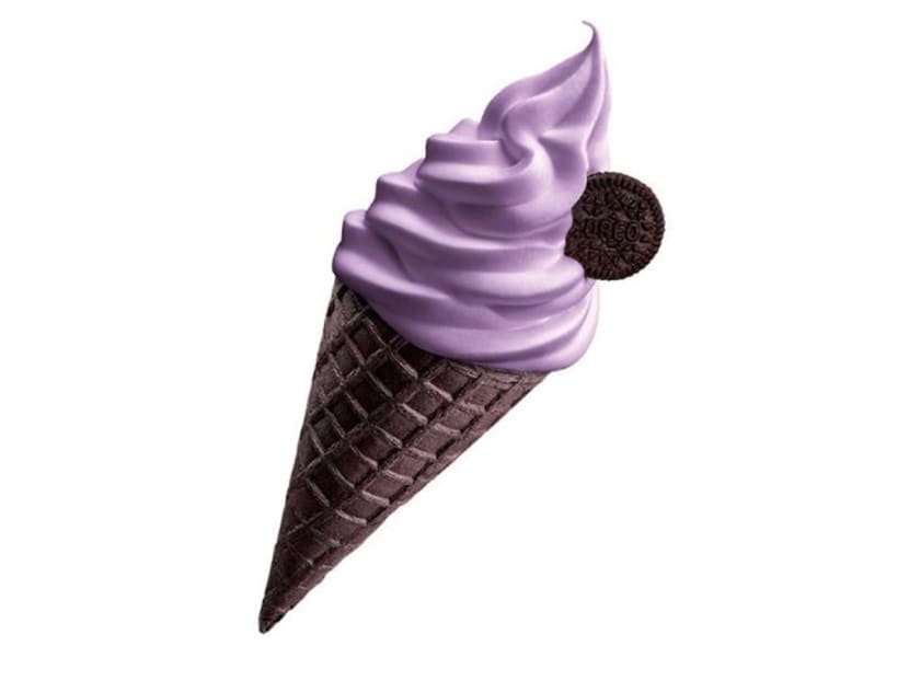 Will This Purple Sweet Potato Ice Cream Oreo Cone From McDonald’s Hong Kong Come To Singapore?