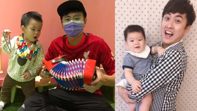 儿子每隔两小时就哭　黄靖伦好崩溃