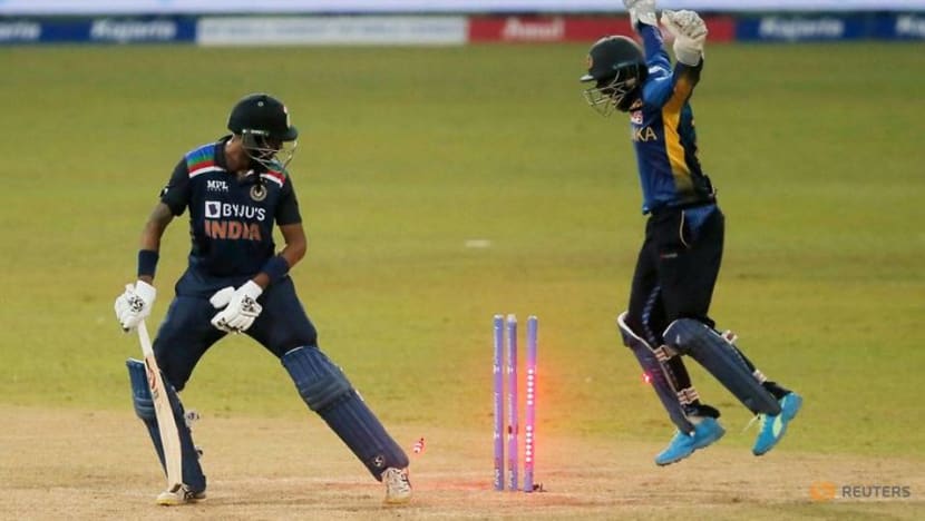 Cricket: India edge Sri Lanka in nervy run chase to clinch ODI series Cricket: India edge Sri Lanka in nervy run chase to clinch ODI series