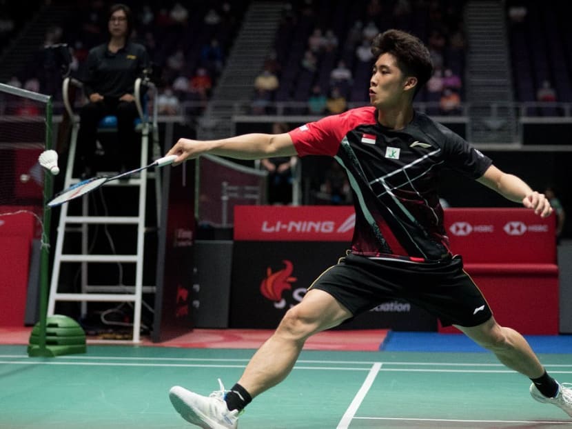 The 25-year-old is on course to become the first Singaporean to clinch the men's singles title at the badminton tournament in 60 years.