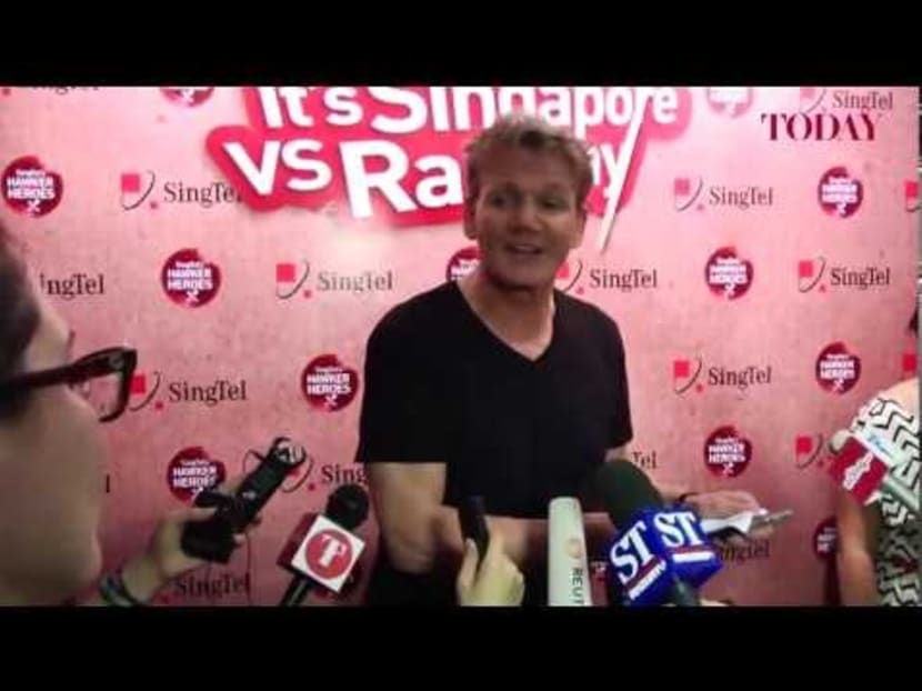 Chef Gordon Ramsay Gives His Verdict on his 'Hawker Heroes Challenge'