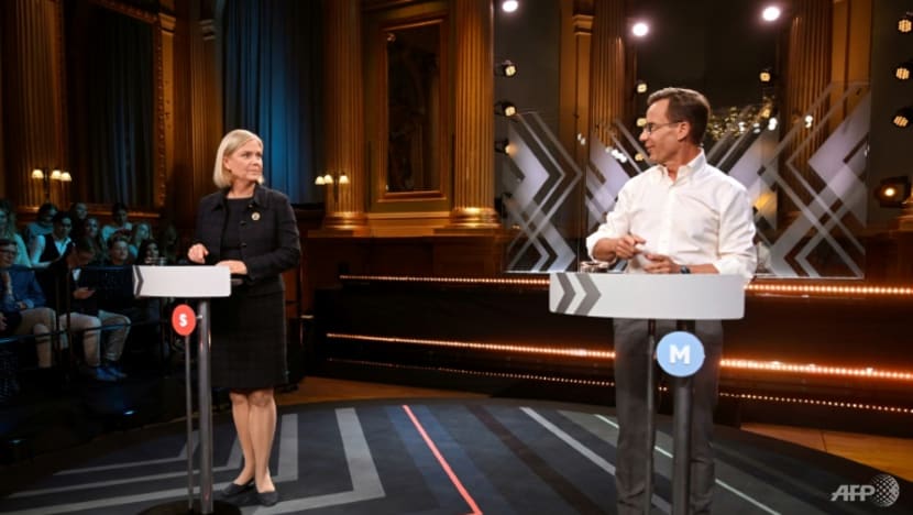 Swedes vote in tight election race as far right surges Swedes vote in tight election race as far right surges