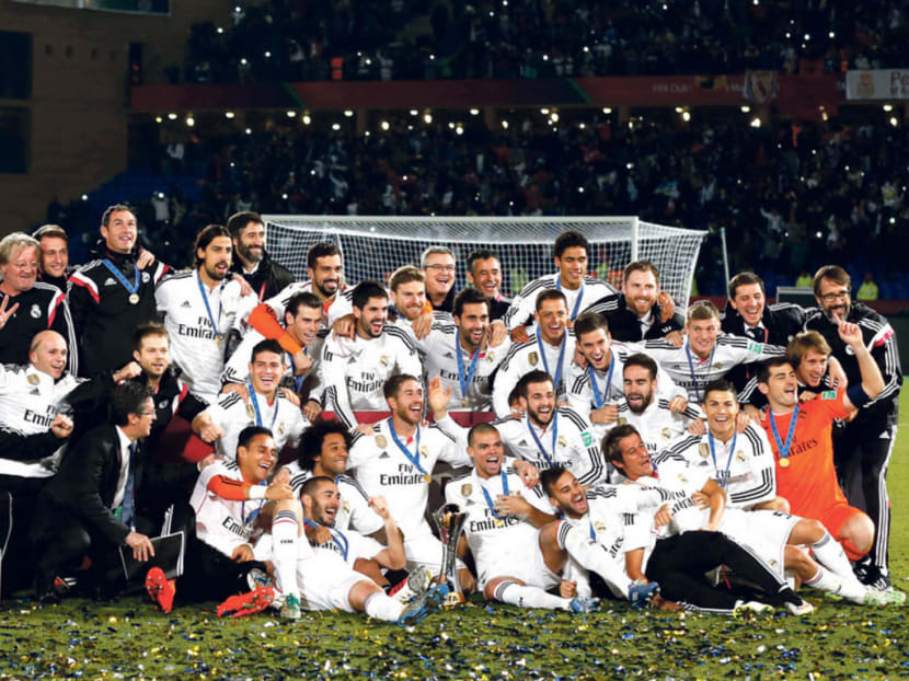 Real underlined their status as the world’s top club side with victory in the Club World Cup. Photo: Getty Images