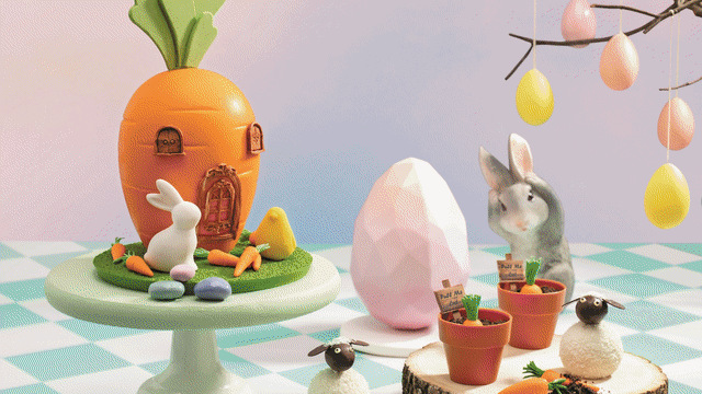 彩蛋与萌兔巧克力缤纷登场　就知道复活节即将到来