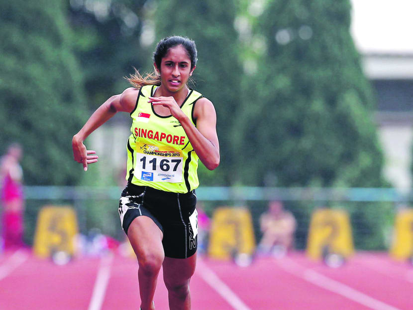 Shanti will be gunning for a podium spot in the century sprint. TODAY FILE PHOTO