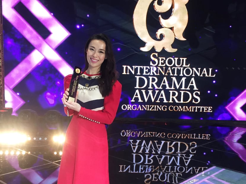 Rebecca Lim receives award in Korea