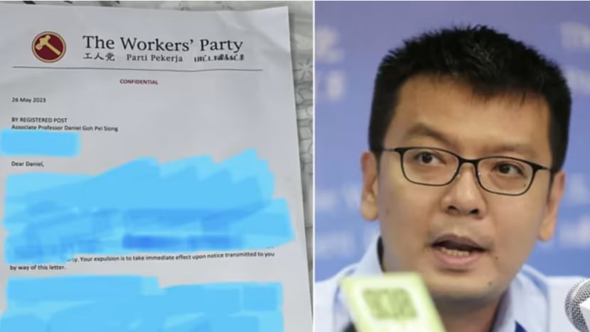 Ex-NCMP Daniel Goh says he is expelled from Workers' Party