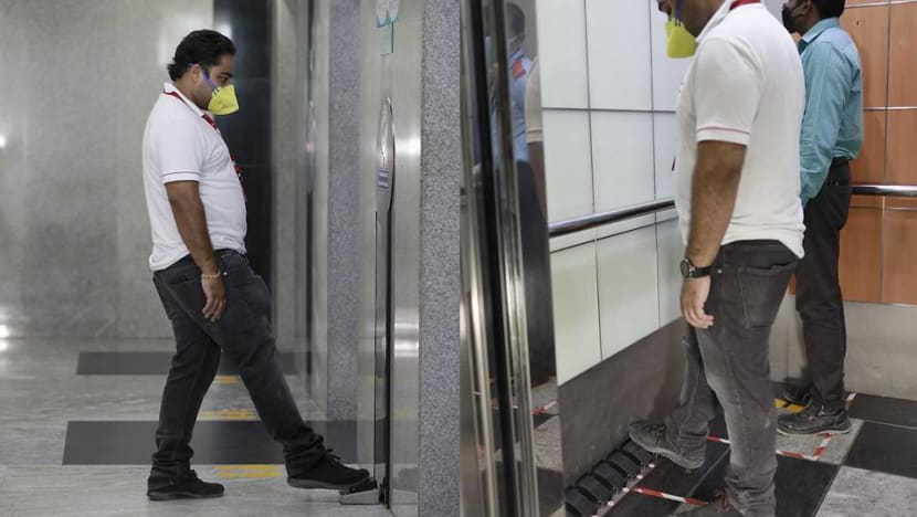 Foot pedals in lifts and washrooms to curb the spread of COVID-19 in CapitaLand's business parks in India Foot pedals in lifts and washrooms to curb the spread of COVID-19 in CapitaLand's business parks in India
