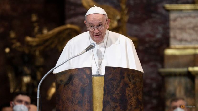 Pope, in toughest comments yet, calls Ukraine invasion 'armed aggression'