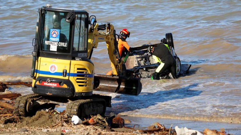 Rescue divers search for missing after landslide on Italy's Ischia island Rescue divers search for missing after landslide on Italy's Ischia island