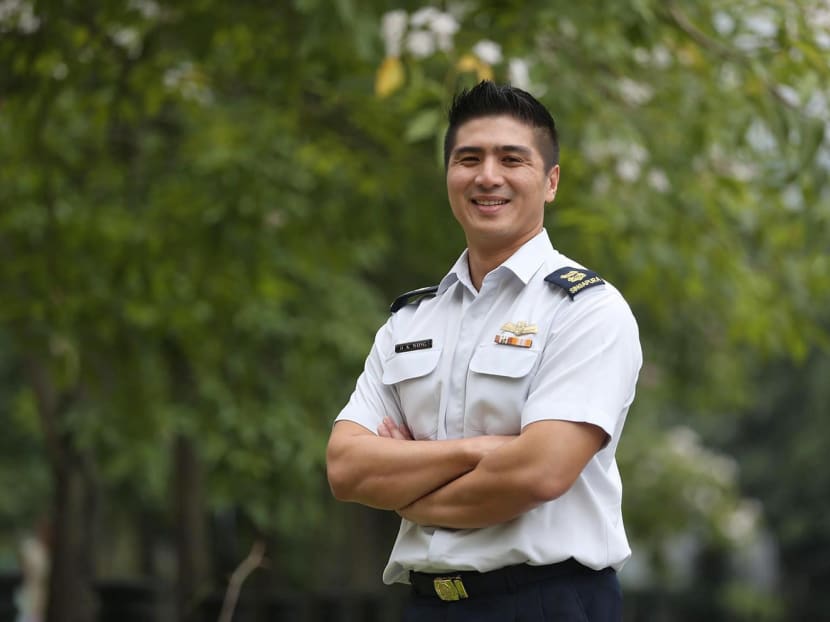 LTC Wong was appointed to the Administrative Service last year. PHOTO: WEE TECK HIAN