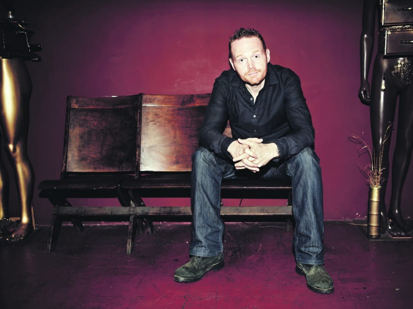 Bill Burr will showcase new material at his stand-up show on Feb 6 in Singapore.