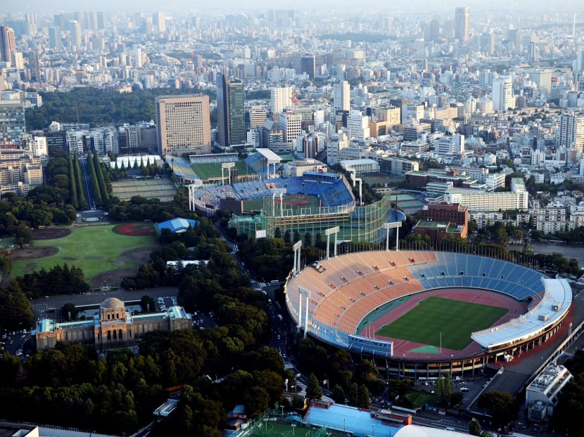 The National Stadium is the centrepiece of Tokyo’s Olympic bid. Getty Images