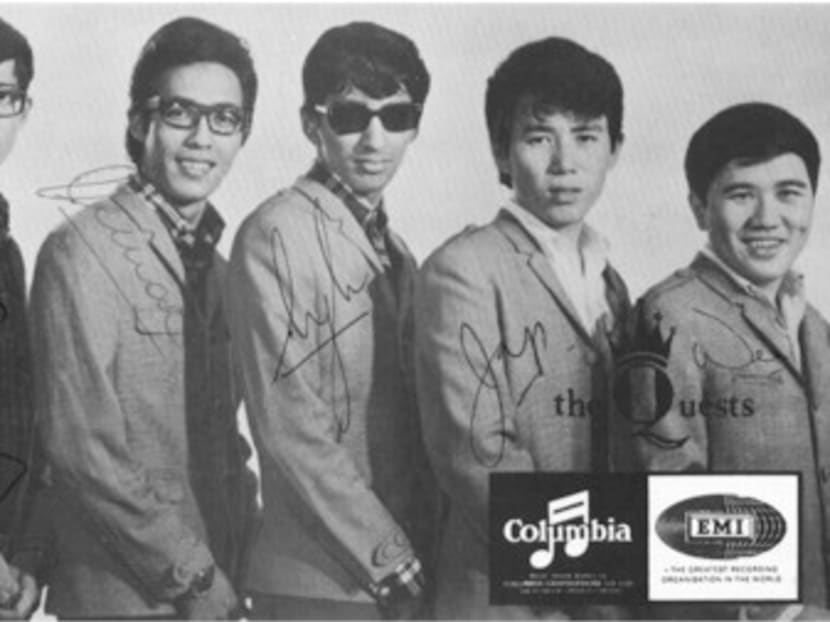 The Quests' "classic" line-up: Henry, Vernon, Reggie, Jap and Wee.