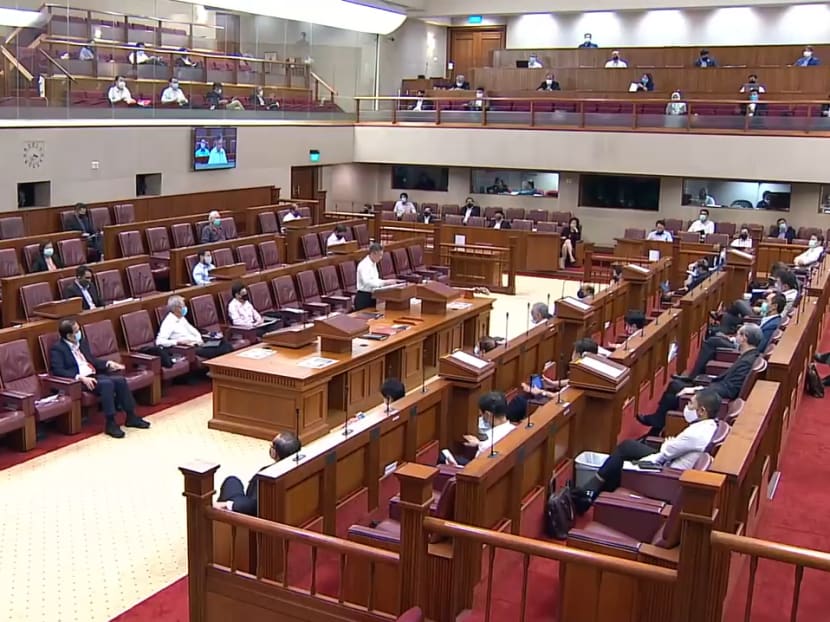 Ms Grace Fu said that the proposed constitutional amendments to allow Parliament to convene at two or more places will enhance Parliament’s ability to function even in exigencies such as the Covid-19 crisis. Ms Grace Fu said that the proposed constitutional amendments to allow Parliament to convene at two or more places will enhance Parliament’s ability to function even in exigencies such as the Covid-19 crisis.