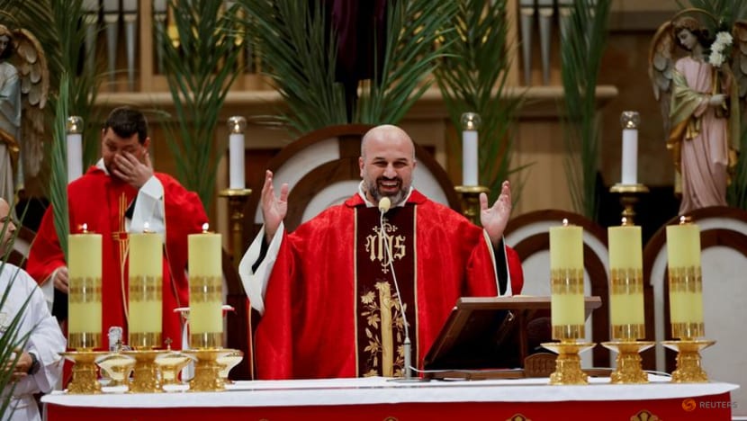 Jerusalem's Holy Sepulchre 'resurrected' for Palm Sunday mass as pilgrims return