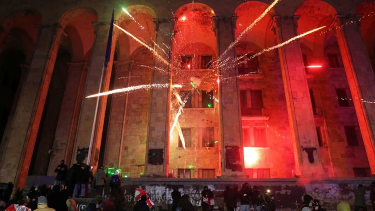 Thousands rally in Georgia as PM rebuffs calls for new election