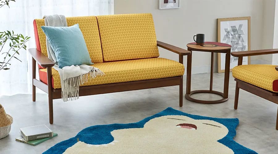 An Official Pokémon Home Collection — Including Snorlax Rugs, Pikachu Sofas — Is Launching In Japan An Official Pokémon Home Collection — Including Snorlax Rugs, Pikachu Sofas — Is Launching In Japan