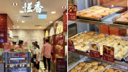 Long Queue At Hang Heung’s S’pore Shop Opening For Wife Biscuits