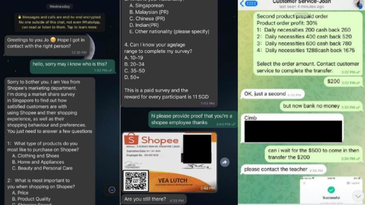 More than S$750,000 lost to scammers pretending to be Shopee employees - CNA