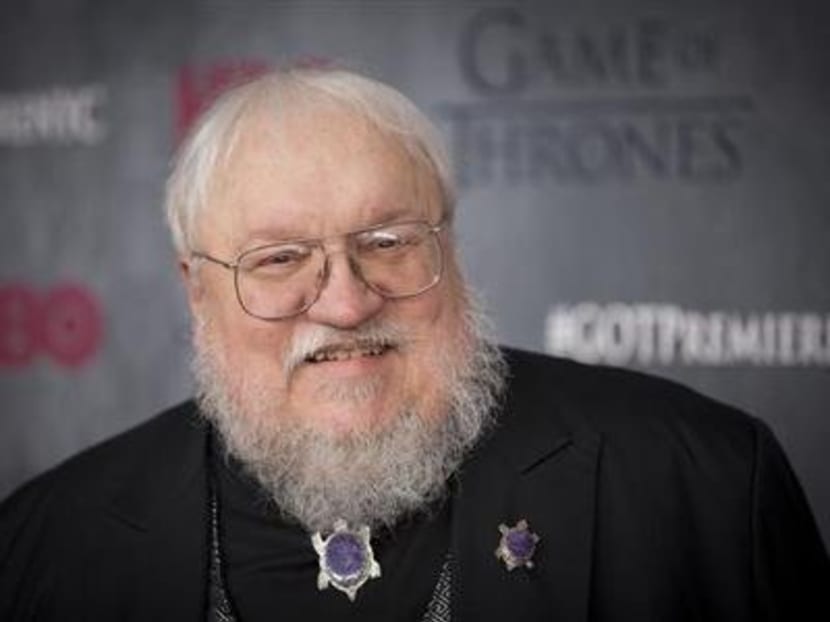 Author and co-executive producer George R R Martin arrives for the premiere of the fourth season of HBO series Game Of Thrones in New York, on March 18, 2014. Photo: Reuters