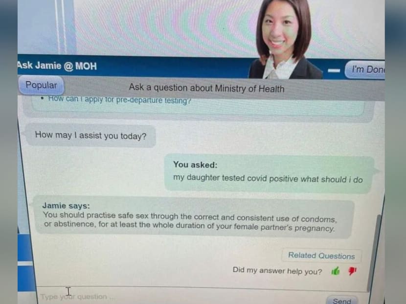 MOH temporarily disables Ask Jamie chatbot after 'misaligned replies'