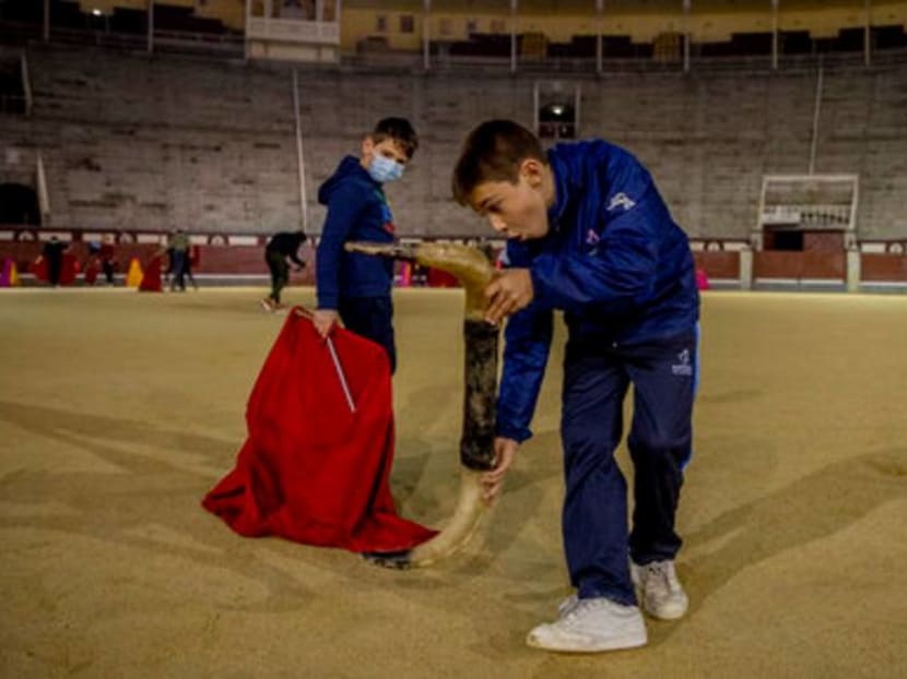 Children learn Spain’s deadly art of bullfighting, despite its falling popularity