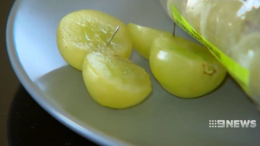 Needles found in grapes from Melbourne supermarket: Report Needles found in grapes from Melbourne supermarket: Report