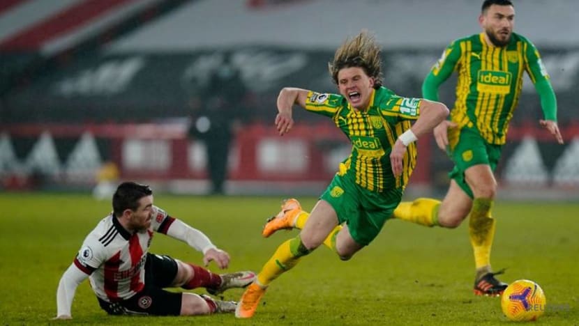 Football: Blades fight back to beat West Brom 2-1 in relegation dogfight Football: Blades fight back to beat West Brom 2-1 in relegation dogfight