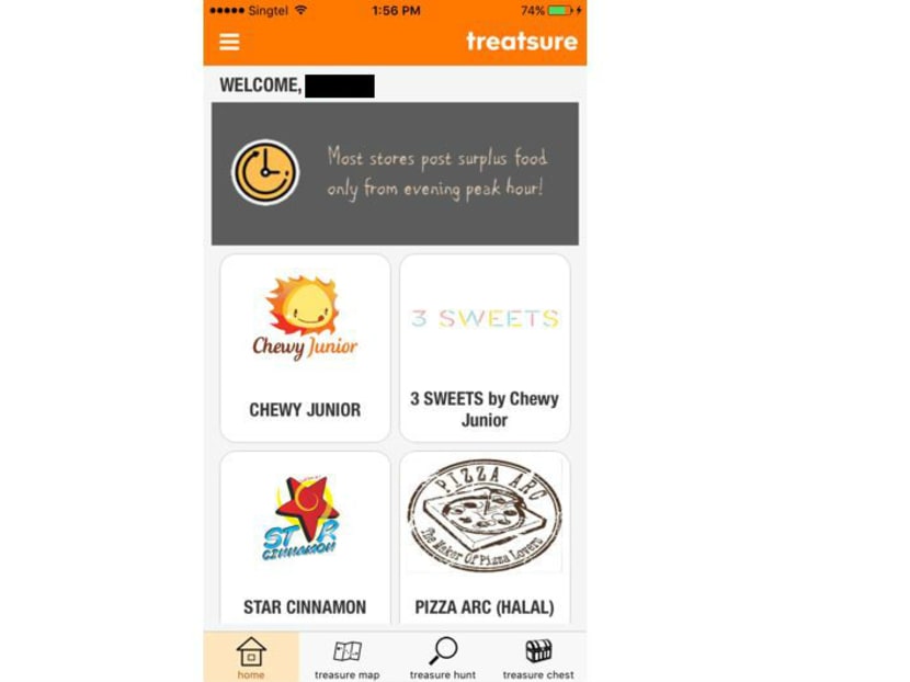 In September, Treatsure was launched on the Apple app store, developed with support from an undisclosed number of angel investors who put in a five-figure sum of money. Photo: Screengrab In September, Treatsure was launched on the Apple app store, developed with support from an undisclosed number of angel investors who put in a five-figure sum of money. Photo: Screengrab