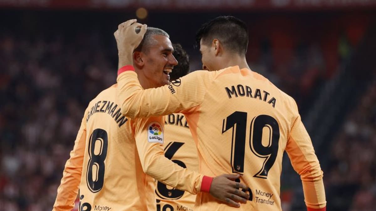 Sepak bola Gol Griezmann membuat Atletico melompati Bilbao ke posisi ketiga