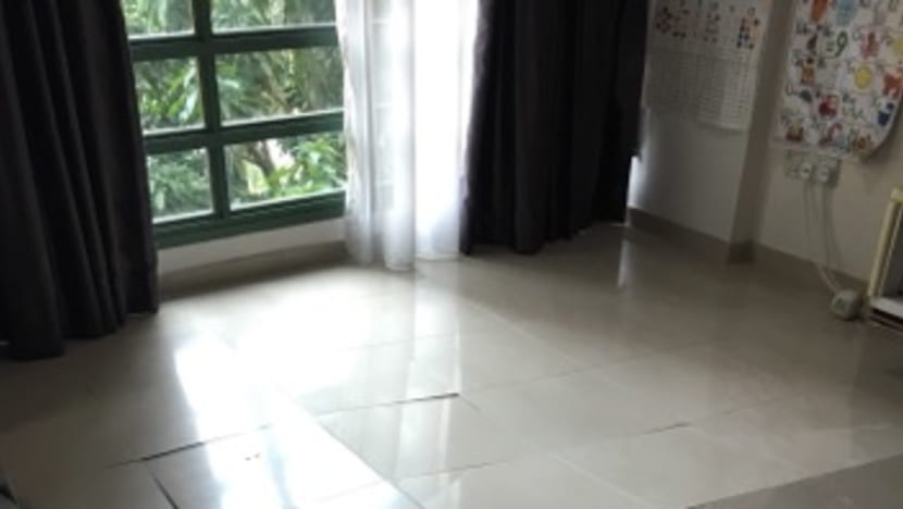 What causes floor tiles to suddenly pop What causes floor tiles to suddenly pop