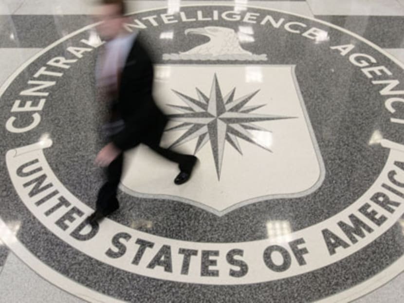 The logo of the CIA in the lobby of the headquarters in Langley. Reuters file photo