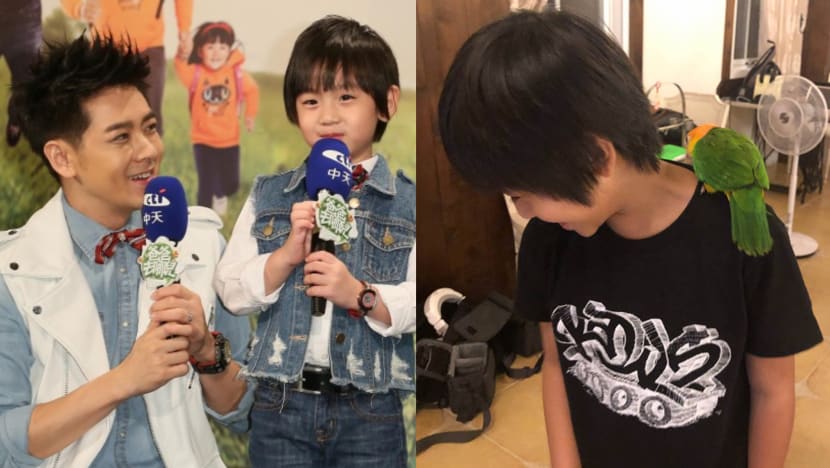 Netizens Are Going Nuts Over New Pics Of Jimmy Lin’s Eldest Son Kimi