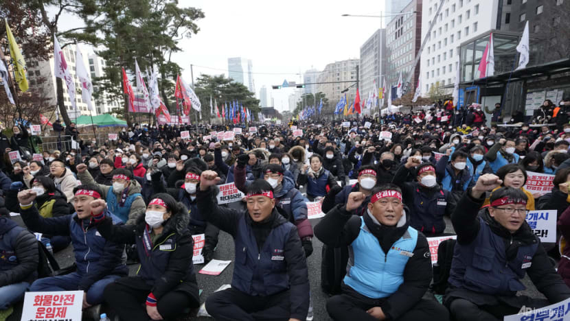 Shipping delays, higher costs for Korean imports to Singapore due to South Korea truckers' strike Shipping delays, higher costs for Korean imports to Singapore due to South Korea truckers' strike