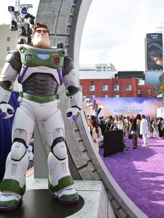 The world premiere of Disney and Pixar's feature film Lightyear at El Capitan Theatre in Hollywood, California on June 8, 2022.