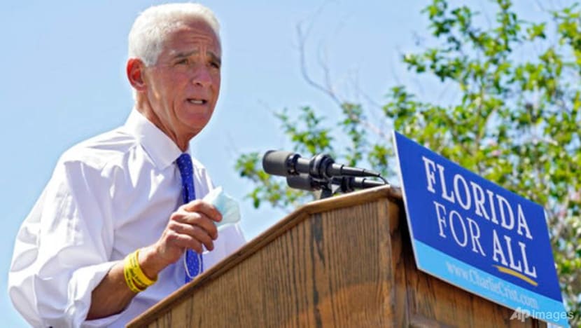 Once GOP governor of Florida, Crist now runs as Democrat Once GOP governor of Florida, Crist now runs as Democrat