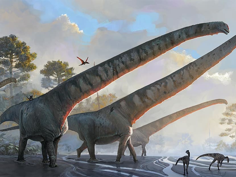 Researchers developed a new estimate of the neck length of Mamenchisaurus, which foraged for foliage more than 150 million years ago in what is now China.