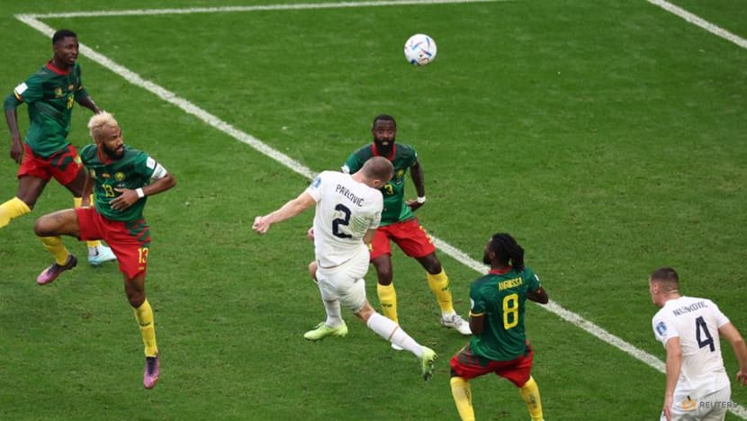 Aboubakar inspires Cameroon rally in 3-3 draw with Serbia Aboubakar inspires Cameroon rally in 3-3 draw with Serbia