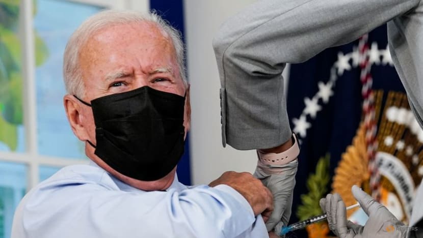 Biden gets COVID-19 booster shot as additional doses roll out Biden gets COVID-19 booster shot as additional doses roll out