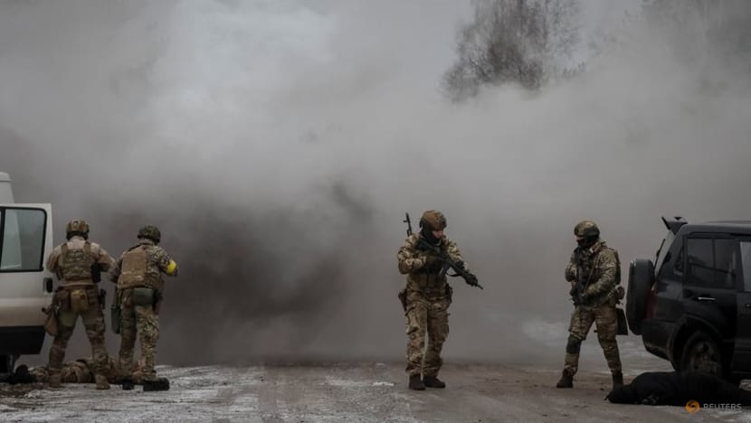 Ukraine stages war games near Belarus amid fears of Russian assault Ukraine stages war games near Belarus amid fears of Russian assault