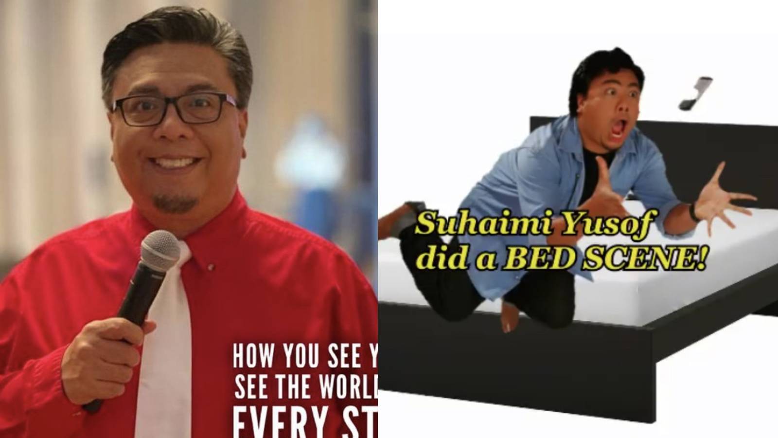 Suhaimi Yusof Just Shot His First Bed Scene… And It Wasn't What He Expected