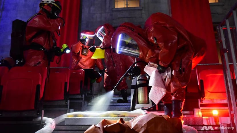SCDF conducts 'chemical attack' operational exercise at Padang ahead of NDP SCDF conducts 'chemical attack' operational exercise at Padang ahead of NDP