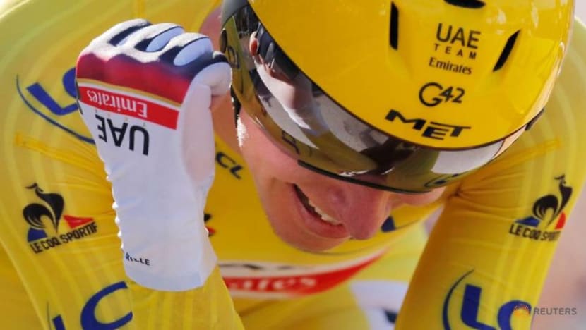 Cycling: Exhausted Pogacar effectively seals second straight Tour de France 